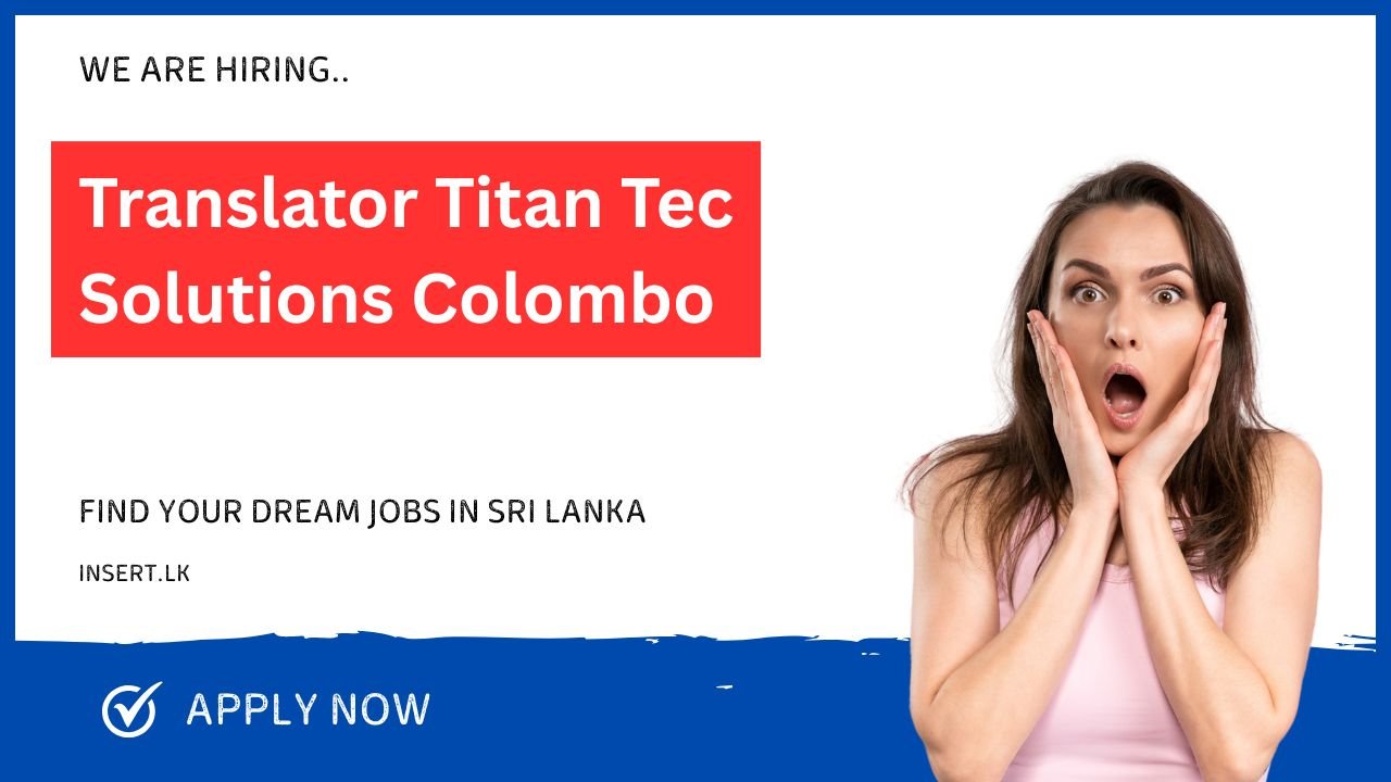 Translator Titan Tec Solutions Colombo
